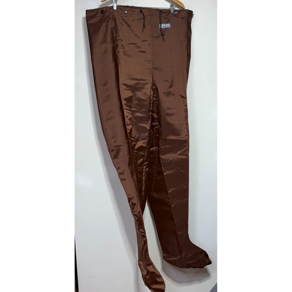 Ranger WSF-170 Chest Wader Nylon Stocking Foot Brown Mens Medium Made in USA